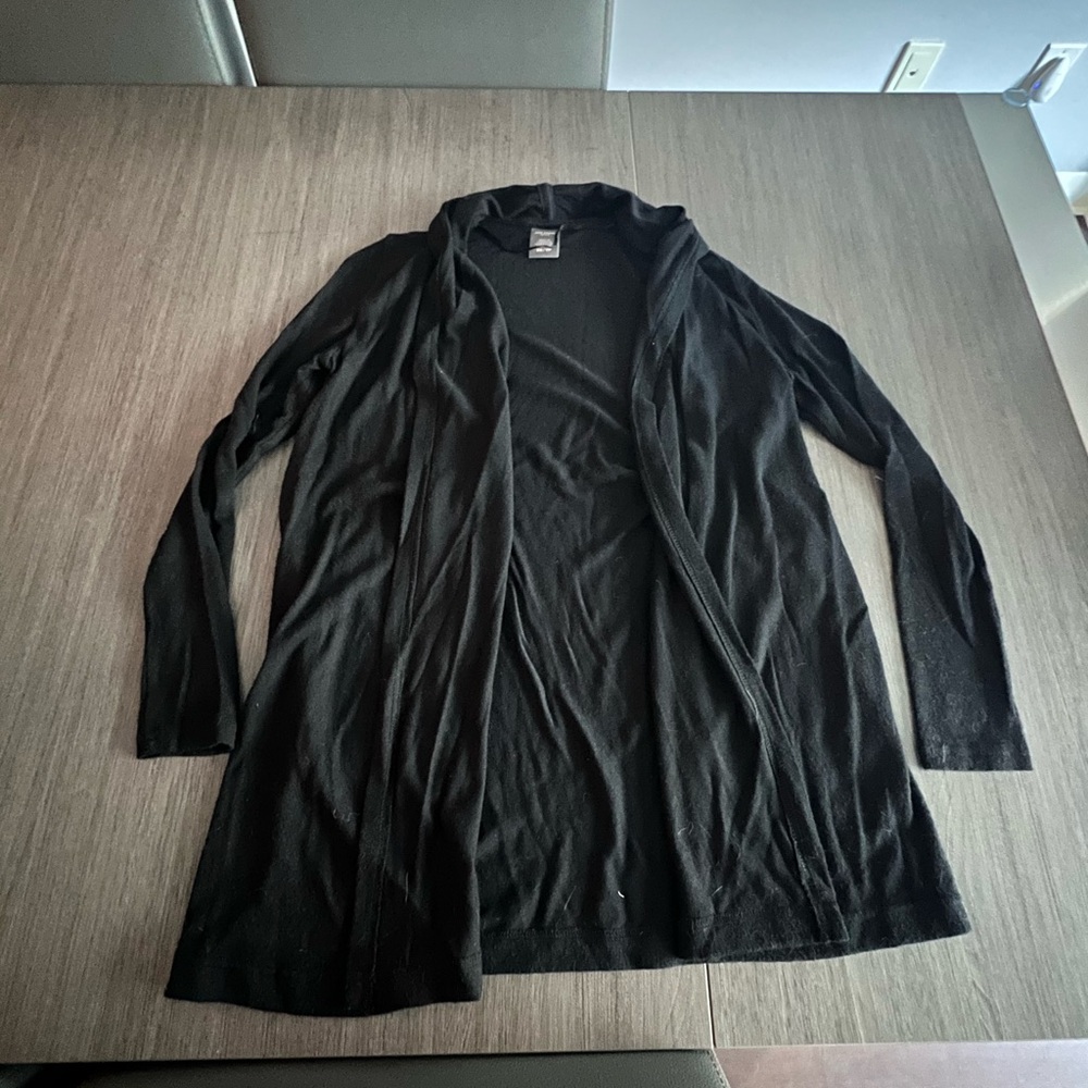 Joe Fresh Black Knit Cardigan Sweater